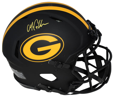 MATTHEW GOLDEN SIGNED GREEN BAY PACKERS ECLIPSE AUTHENTIC SPEED HELMET BECKETT