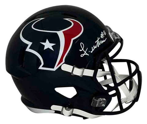 JOHN METCHIE III AUTOGRAPHED HOUSTON TEXANS FULL SIZE SPEED HELMET BECKETT