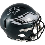 Brian Dawkins Autographed Philadelphia Eagles F/S Speed Helmet Beckett 49101