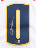 Christian Braun Signed Denver Nuggets Home White Jersey (Beckett) 2023 Champion