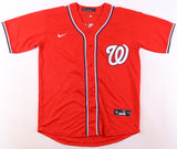 Carter Kieboom Signed Washington Nationals Jersey (Beckett) Series Champion 2019