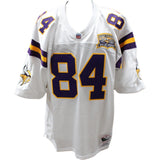 Randy Moss Signed Minnesota Vikings 2000 M&N White Jersey Beckett 45407