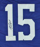 Riley Leonard Signed Indianapolis Custom Blue NFL Jersey