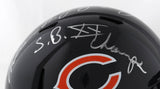 William "the Fridge Perry Signed Bears Full-Size Helmet "S.B. XX Champs" (AWM)