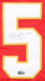Marquise Brown Signed Kansas City Chiefs Jersey (JSA) 2019 1st Round Draft Pick