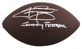 Texas A&M Johnny Manziel "Johnny Football" Signed Super Grip Football BAS Wit