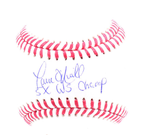 Paul O'Neill Autographed Rawlings OML Baseball w/5x Champ - Beckett W Hologram