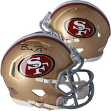 Brock Purdy San Francisco 49ers Autographed Riddell Speed Mini Helmet