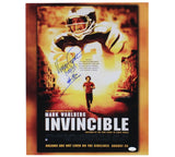 Vince Papale Signed Philadelphia Eagles Unframed 16x20 Invincible Poster w/ Insc