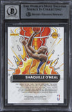 Lakers Shaquille O'Neal Signed 2022 Donruss Bomb Squad #16 Card Auto 10 BAS Slab