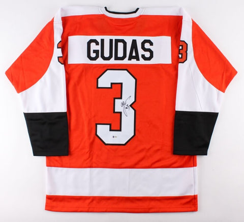 Radko Gudas Signed Orange Flyers Jersey (Beckett) Playing career 2008-Present