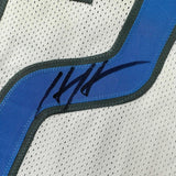 Framed Autographed/Signed Hendon Hooker 33x42 White Jersey Beckett BAS COA