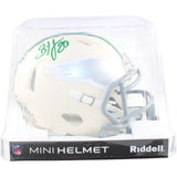 Brian Dawkins Signed Philadelphia Eagles Mini Helmet Retro Beckett Witness 58588