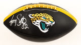 Jimmy Smith Signed Jacksonville Jaguars Logo Football (Beckett) 5xPro Bowl W.R.