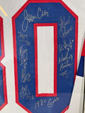 1980 Team USA 'MIRACLE' Hockey Jersey - 18 Autographs Custom LED Lighted Frame