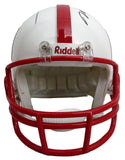 Mike Rozier/Johnny Rodgers Signed/Inscr Oklahoma Mini Football Helmet JSA 213137
