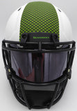 Kenneth Walker Autographed White Lunar Authentic Full Size Helmet Seahawks With