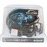 Luke Kuechly Autographed Carolina Panthers Eclipse Mini Helmet Beckett 33746