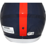 Lawrence Taylor Autographed New York Giants F/S TB Helmet Beckett Witness 51139