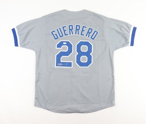 Pedro Guerrero Signed Los Angeles Dodgers Jersey (JSA COA) 1981 World Series MVP