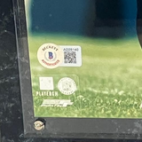 Rod Smith Autographed Denver Broncos (Navy) 8x10 Photo w/ Plaque Beckett COA