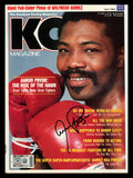 Aaron Pryor Autographed Signed KO Magazine Beckett BAS QR #BK08872