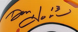 Don Horn Signed Green Bay Mini Helmet (JSA COA) Packers #2 QB behind Bart Starr