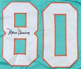 Marv Fleming Signed Miami Dolphins Teal Jersey (JSA COA) 4xSuper Bowl Champion