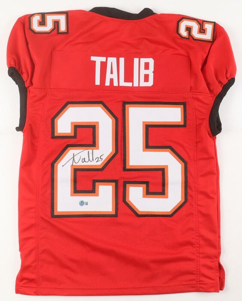 Aqib Talib Signed Tampa Bay Buccaneers Jersey (Beckett) Bucs 2008 1st Roud Pick