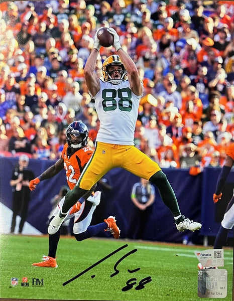 Packers Tight End LUKE MUSGRAVE Signed 8x10 Photo #2 AUTO - FAN