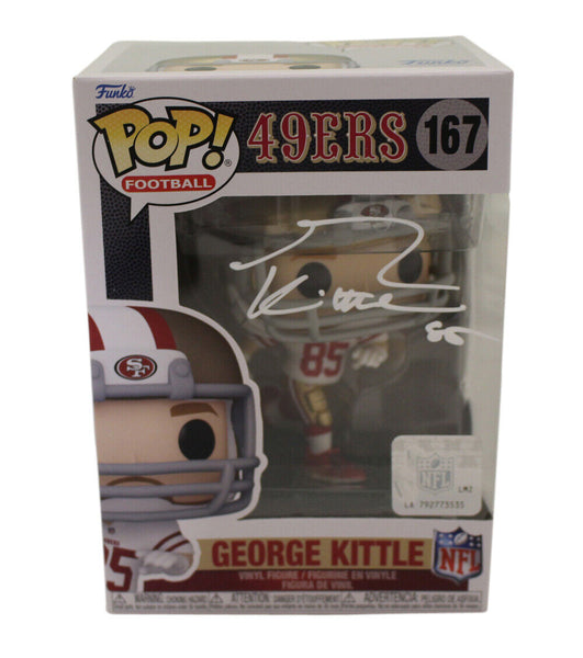 George Kittle Autographed San Francisco 49ers Funko Pop! Beckett 39032