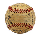 Lou Brissie, Dick Fowler Signed Signed 1949 Philadelphia Athletics Baseall - 28