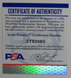 Brian Dawkins HOF Autographed/Inscr 23x29 Canvas Photo Eagles Framed PSA/DNA 639