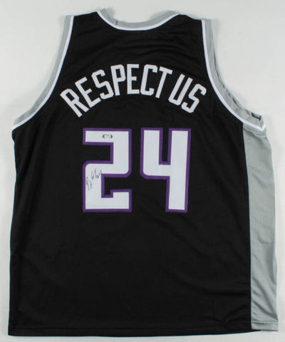 Buddy Hield Signed Sacramento Kings "Respect Us" 2020 B.L.M. Jersey (PSA Holo)