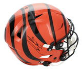 Chase Brown Autographed Cincinnati Bengals SpeedFlex Helmet Beckett
