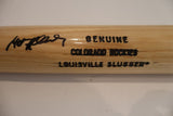 Matt Holliday Autographed Blonde Louisville Slugger Bat - JSA COA