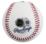 Rangers Ivan Rodriguez Signed Hall OF Fame Logo Oml Baseball BAS #BY103700