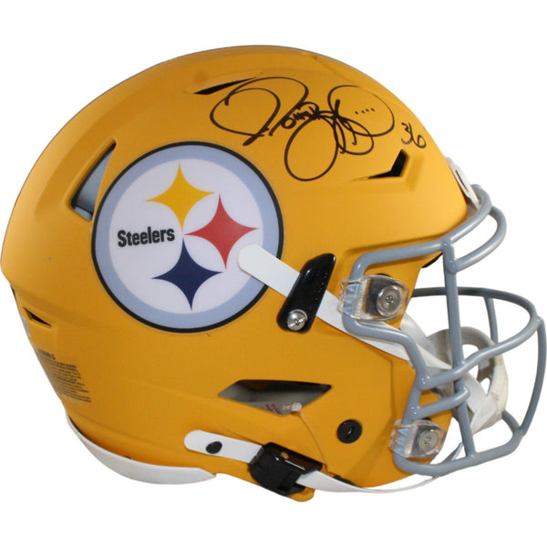 Jerome Bettis Autographed Pittsburgh Steelers SpeedFlex Alt Helmet Beckett 55287