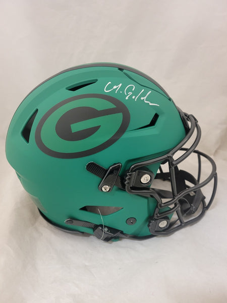 MATTHEW GOLDEN SIGNED GREEN BAY PACKERS RAVE SPEEDFLEX AUTHENTIC HELMET BECKETT
