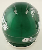 Davante Adams Signed New York Jets Speed Mini Helmet (Beckett) 6xPro Bowl W.R.