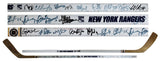 Rangers (23) Richter, Messier, Kurri +20 Signed NHL Hockey Stick BAS #AG010123