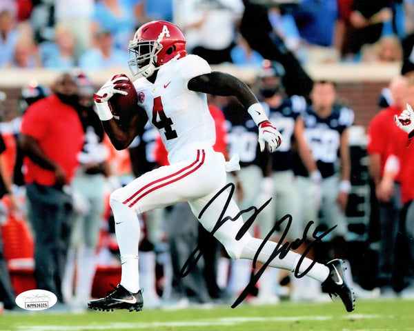Broncos JERRY JEUDY Signed 8X10 Alabama Crimson Photo #1 AUTO - 1st Rnd Pk JSA