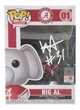 Will Anderson Signed Alabama Crimson Tide Big Al Funko Pop #01 BAS