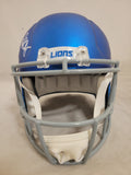 DAVID MONTGOMERY SIGNED DETROIT LIONS 2023 ALT SPEED REPLICA HELMET BECKETT QR