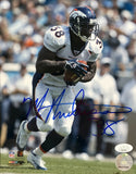 Mike Anderson Denver Broncos Autographed 8x10 photo JSA COA
