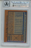 Eddie Murray Signed 1978 Topps #36 w/HOF 10 auto Trading Card Slab Beckett 57128