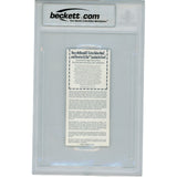 John Elway Autographed Denver Broncos 50000 Career Yds Ticket Stub Beckett 50225