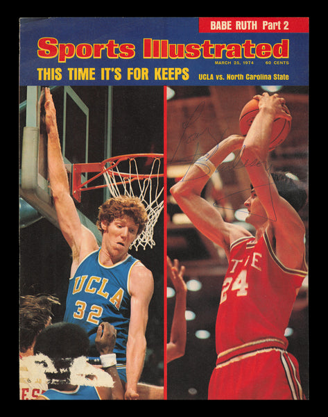 Tom Burleson Autographed Signed Sports Illustrated Cover NC State SKU #238003