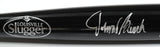 Johnny Bench Autographed Black Louisville Slugger Pro Baseball Bat - Fanatics