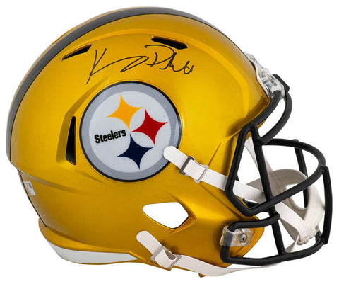 Kenny Pickett Signed Steelers FLASH Riddell F/S Replica Helmet - (FANATICS COA)